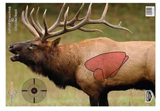 Birchwood Casey 35404 Pregame Elk Paper Target 16.50" x 24" 3 Per Pkg