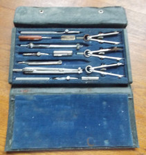 VINTAGE CHARVOS DRAFTING SET NO. 877-P MADE IN USA