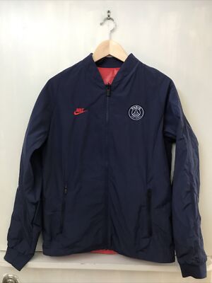 Nike PSG ジャージ ジャケット ネイビー/レッド PSG Nike Jacket Paris Saint Germain Windbreaker Red, Blue