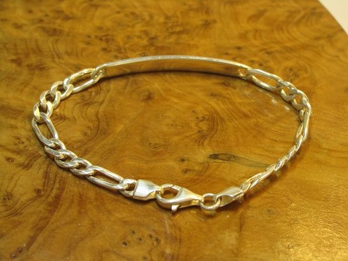 Bracelet En Argent Sterling 925 Avec Mors De Cheval - Neuf Avec étiquettes - Unisexe, Fabriqué En Allemagne