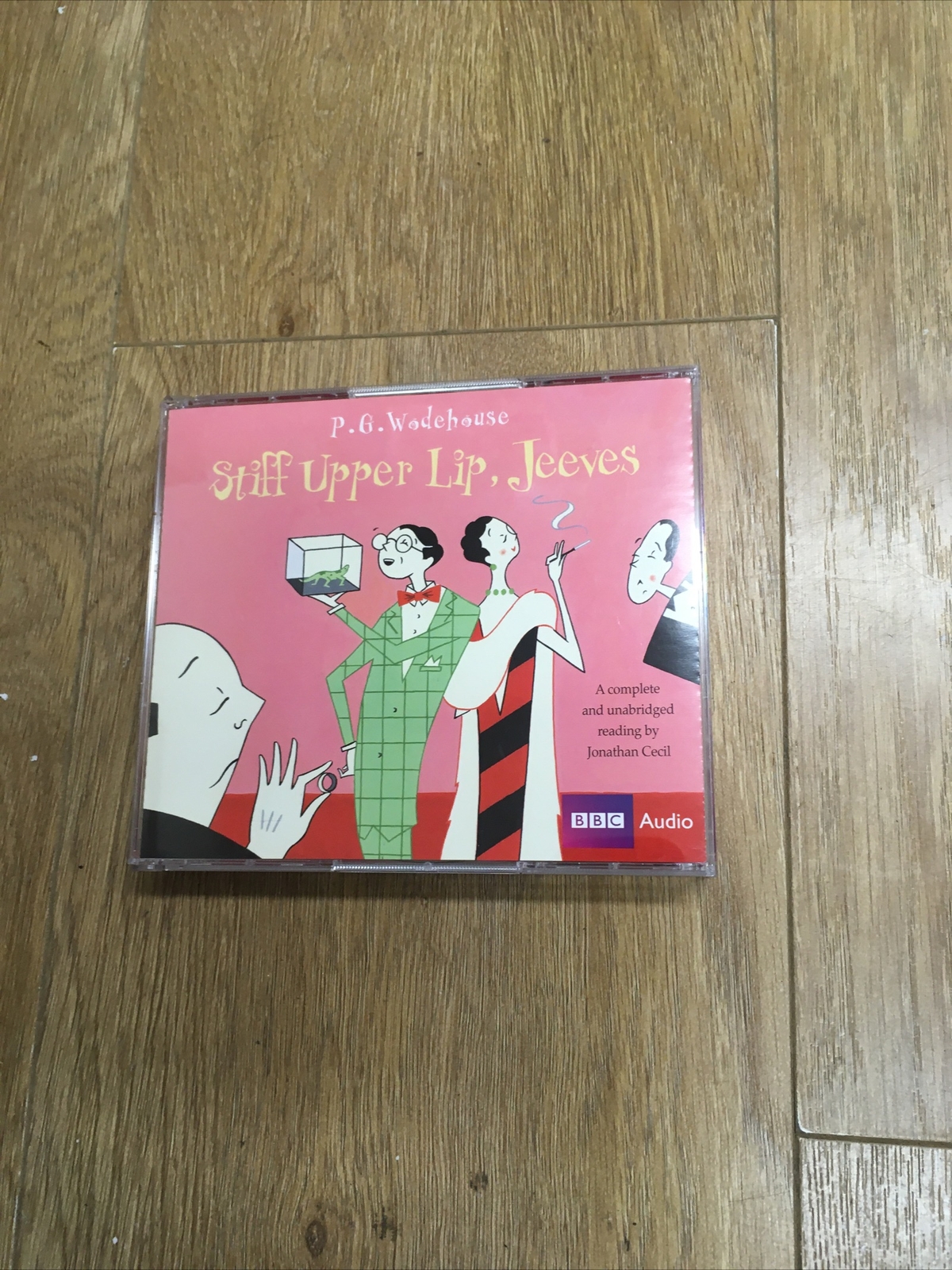 P. G. Wodehouse - Stiff Upper Lift - Jeeves - 6 CD audio - excellent