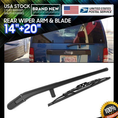 Super clean 14''+20'' Durable Windshield Rear Arm & Wiper Blade Perfect fit