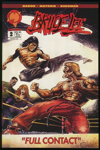 Bruce Lee Comic Set 1-2-3-4-5-6 Lot Malibu Mayerik Jeet Kune Do Ip Man's student - Picture 4 of 12