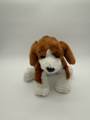 Ganz Webkinz Beagle HM141 Puppy Dog Plush Stuffed Animal 8'' Toy No Code