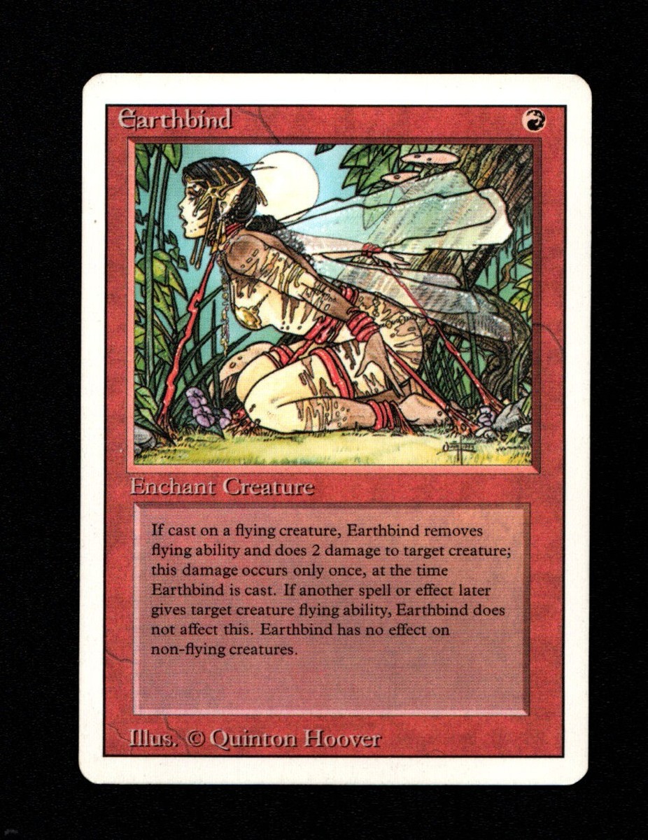 earthbind mtg card Earthbind - Foreign Black Bordered main image 1