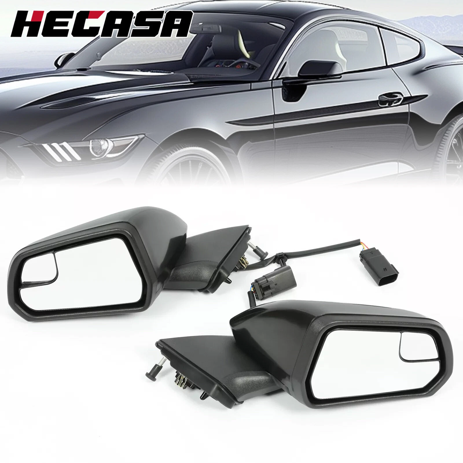 Power Mirrors Black Left & Right For Ford Mustang 2015-2020 FO1321595 FO1320595
Opens in a new windo