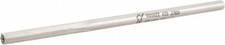 Made in USA Letter E 6-Flute Straight Shank Straight Flute High Speed Steel C...