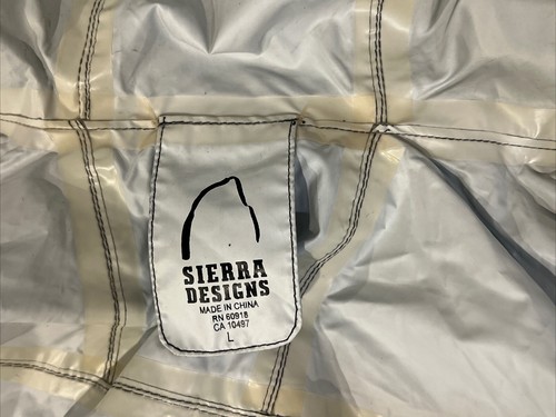 Sierra Designs Zip Up Nylon Shell Jacket Kid's Size Large (Youth) Blue. - Picture 7 of 11