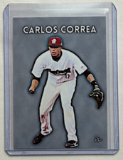 2015 Topps Carlos Correa 2013 Bowman Acrylic Wall Art 19