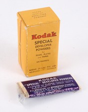 KODAK AUSTRALASIA SPECIAL DEVELOPER POWDERS FOR FILMS PLATES  PAPER/cks/207746