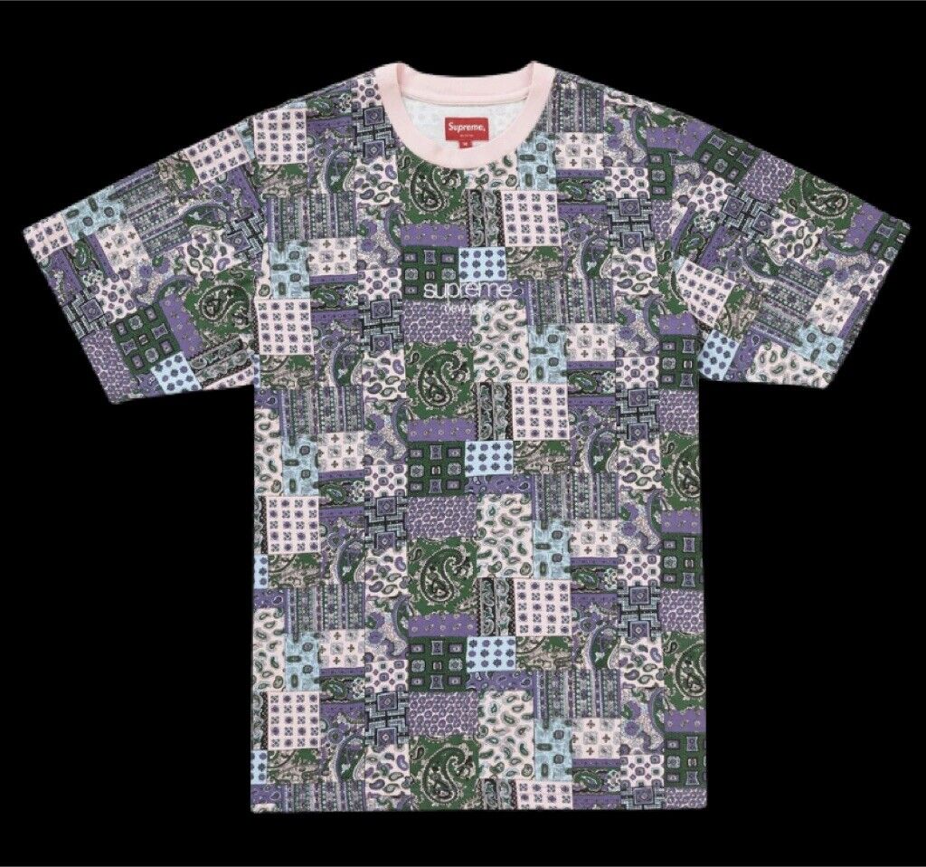 Small Supreme 19SS Patchwork Paisley 新品