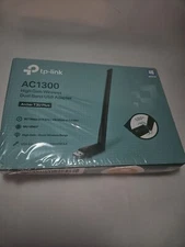 TP-LINK AC1300 Archer T3U Plus 1300Mbps Wireless Dual-Band USB Adapter - Black