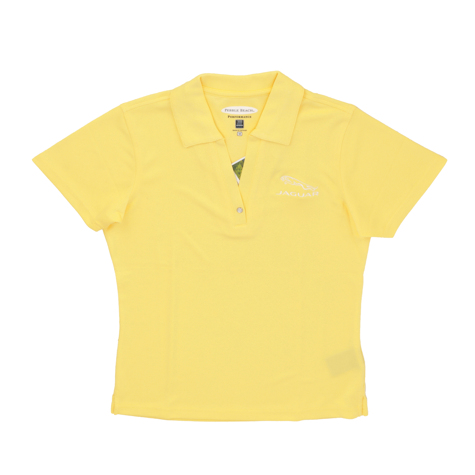 Polo amarillo para mujer de Jaguar tamaño mediano