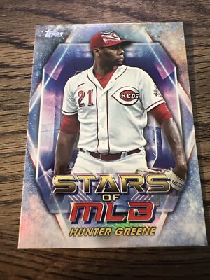 【4枚限定】 直書き toppsbowman HUNTER GREENE Hunter Greene 2022-2025 Topps/Bowman Cincinnati Reds 16-Card Lot