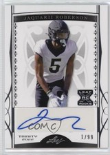 2022 Leaf Trinity Silver 1/99 Jaquarii Roberson #BA-JR3 Auto 0w8