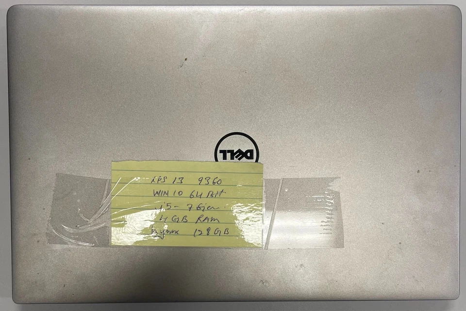 Dell XPS 13 9360 with Intel Core i5-7200U, 4GB RAM, and 128GB SSD. - Image 3 of 4