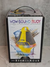 WOW World of Watersports SOUND Buoy Bluetooth Speaker Yellow Bluetooth Speaker