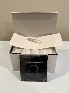 NEW OLD STOCK! Denon ACD-5B CD Cartridge Caddy Lot (25) with labels and screws!