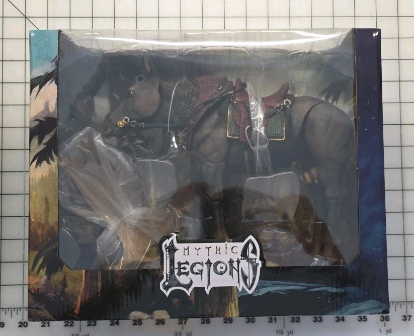 Mythic Legions Four Horseman Alder Moose mount Illythia Wave MISB