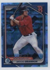 2024 Bowman Sapphire Edition Chrome Prospects Brooks Brannon #BCP-95 11cz