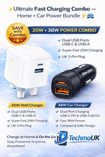Fast Charger DUAL Plug + Car Charger DUAL plug | MEGA SALE | COMBO DEAL 🔥🔥🔥