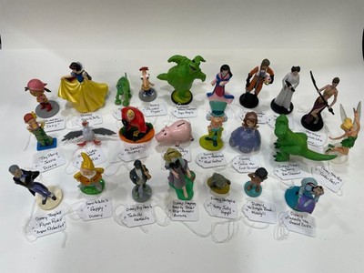 Disney Cake Toppers - Mixed Lot of 24