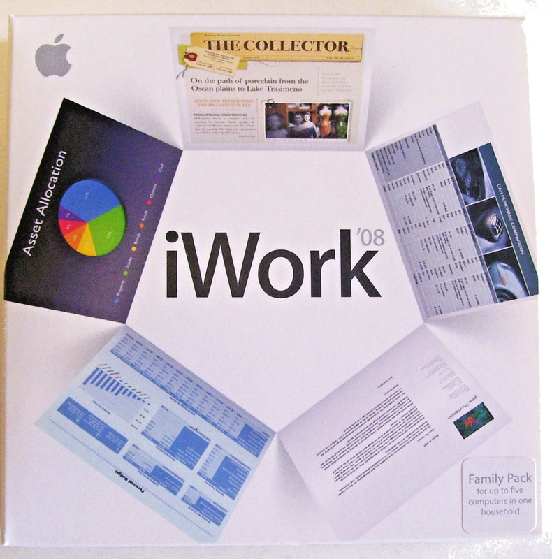 Apple Mac iWork '08 - Family Pack