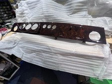 Classic Mini  Burr 3 +3 clock  Dashboard  And radio  -LHD  See Desc