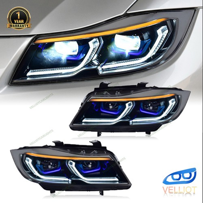 #ad #ad LED Laser Headlights For BMW 3 Series E90 E91 2005 2012 Halogen Xenon HID Sedan $669.03