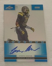 2016 Janarius Robinson Leaf All American Metal Auto #/50 Florida State