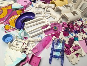 Lego Belville Scala Lot Horses Women Girls Castle Castle 5850 7577 5961