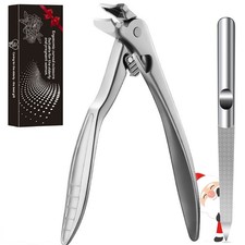 Toenail Clippers for Thick Toenails for Seniors, Upgraded Long Handled Angled...