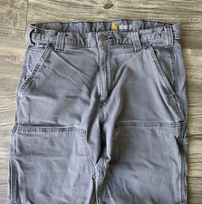 Carhartt 102802 Rugged Flex Relaxed Fit Rigby Double Front Work Pant Size 34x32
