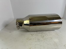 3 Inlet 5 Outlet 11 Long Stainless Steel Rolled Edge Diesel Exhaust Tip