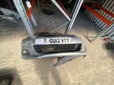2014 CITROEN C4 1.6 HDI MK2 COMPLETE WITH GRILLES AND FOGS SILVER / Front Bumper