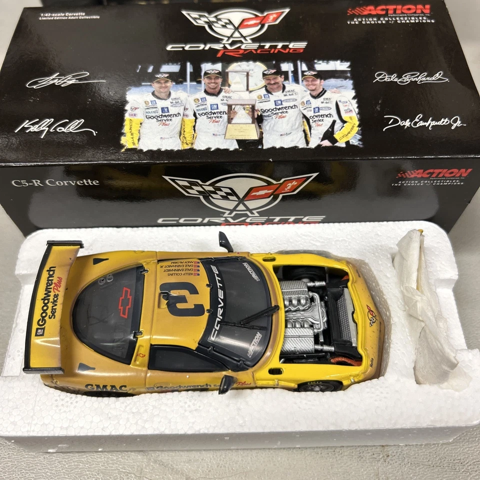 Lot of 3 Revell Nascar 1:43 Diecast Skoal Bandit Earnhardt Corvette Racing New!! - Image 4 of 4