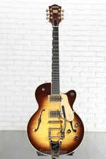 Gretsch Broadkaster Jr. LX Figured Semi-hollowbody Electric Guitar - Caramel