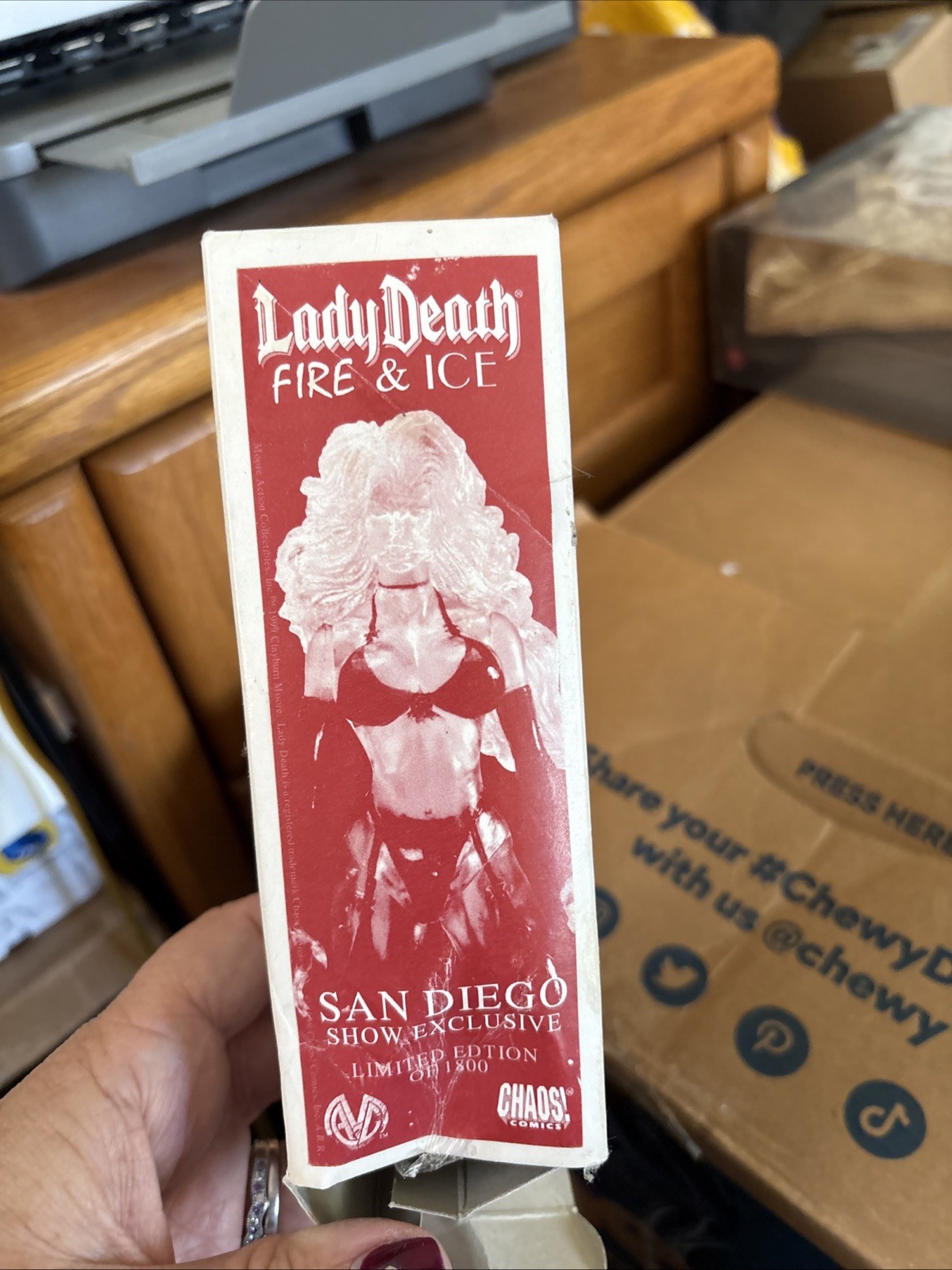 lady death action figure San Diego Show Exclusive 