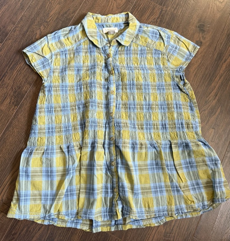 Anthropologie ‘Pilcro’ Cotton Button Shirt! (women’s Small)