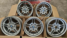 5x 17" Genuine BMW E39 5 Series Style 66 Oem Wheels Staggered- 17x8/9 5/120 20P