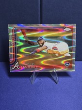 MICHAEL HARRIS Jr. Ray Wave Parallel 2025 Topps Chrome Atlanta Braves #230💎💎