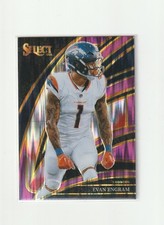 2025 Panini Select Evan Engram #210 Copper Shock Prizm /699 Broncos Club Level