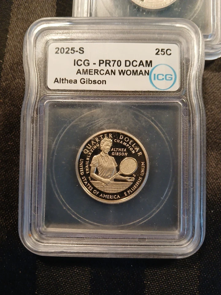 2025 S 25 CENT QUARTERS AMERICAN WOMEN SET OF 5 PR70DCAM ESTATE FIND RARE SEE!!! - Image 2 of 4