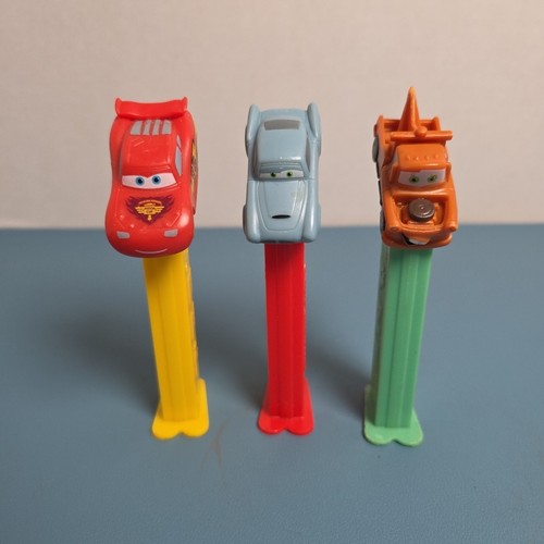 Disney Pixar Cars The Movie Characters Pez Dispensers Lot Of 3