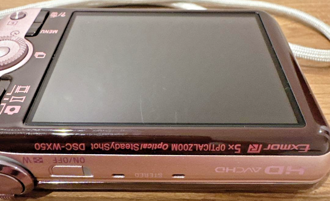 SONY Cyber-shot DSC-WX50 Pink 16.2MP 5x Optical zoom Digital