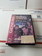 WWF WrestleMania: The Arcade Game (Sega Genesis, 1995) CIB, Tested Working