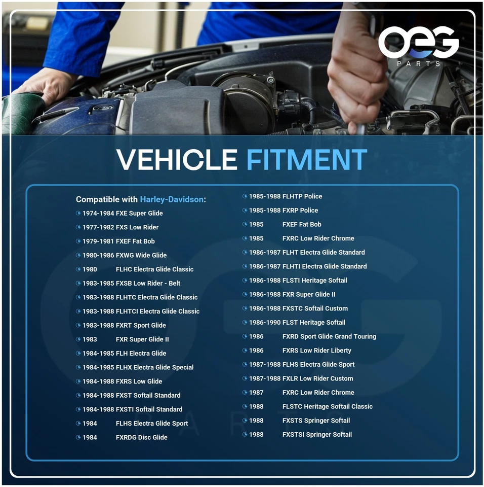 全新 黑色 初学者 适用于 Harley FLH 1200CC 1340CC 75-88 12V 31570-73,S108-41 — 第 4/4 张图片