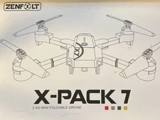 X-PACK 7 2.4 G Mini Foldable Drone BRAND NEW NEVER USED