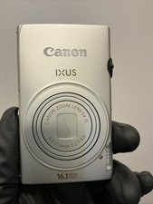 Canon IXUS 125HS 16.1 MP Digital Compact Camera Silver PC1733 Opened Never Used