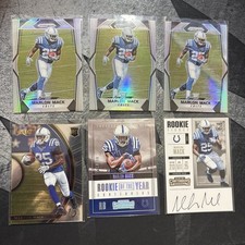 2017 Marlon Mack Rookie Lot Of 6